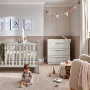 Mamas & Papas Atlas 2 pc Room Set - Nimbus White