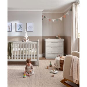 Mamas & papas atlas 2 pc room set nimbus white 1