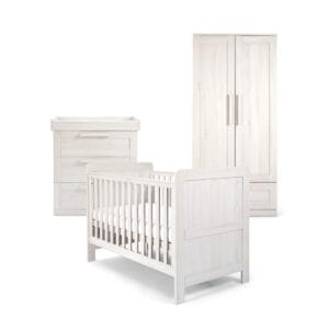 Mamas & Papas Atlas 3 pc Room Set - Nimbus White