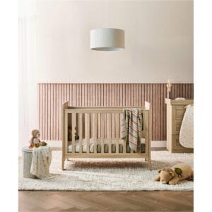 Mamas & papas atlas convertible cot light oak (4)