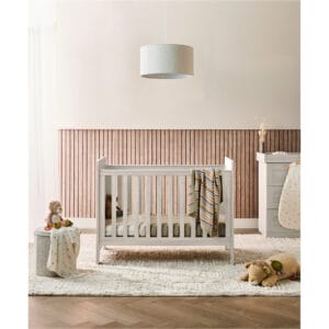 Mamas & papas atlas convertible cot nimbus white (4)