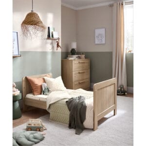 Mamas & papas atlas cot bed light oak (9)