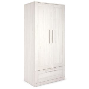 Mamas & papas atlas wardrobe nimbus white (1)