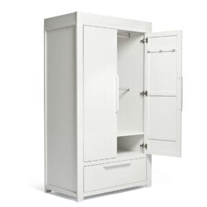 Mamas & papas franklin wardrobe white wash 1