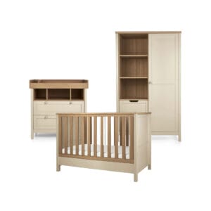 Mamas & Papas Harwell 3 Piece Convertible Cot Room Set - Cashmere