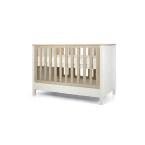 Mamas & papas harwell convertible cot white natural (1)