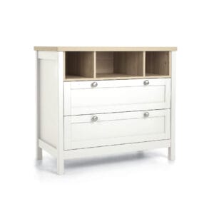 Mamas & papas harwell dresser changer white natural (1)