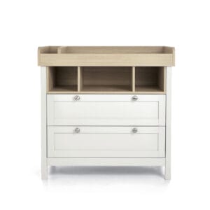 Mamas & papas harwell dresser changer white natural (3)