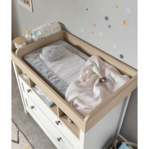 Mamas & papas harwell dresser changer white natural