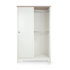 Mamas & papas harwell wardrobe white natural (2)