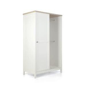 Mamas & papas harwell wardrobe white natural (6)