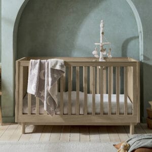 Mamas & Papas Oska Cotbed - Natural Oak