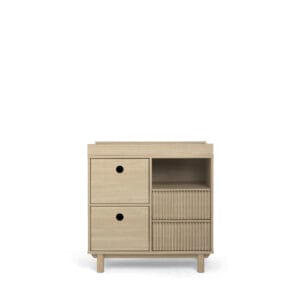 Mamas & papas oska narrow dresser changer natural oak (2)