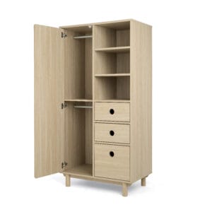Mamas & papas oska wardrobe natural oak (1)
