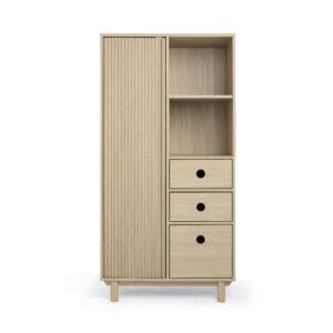 Mamas & papas oska wardrobe natural oak (3)