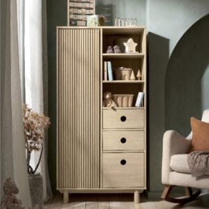Mamas & Papas Oska Wardrobe - Natural Oak