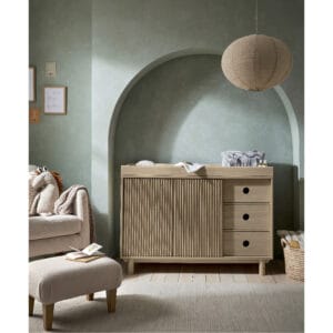 Mamas & papas oska wide dresser changer natural oak (3)