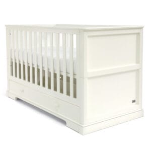 Mamas & papas oxford white cot bed (1)