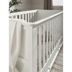 Mamas & papas oxford white cot bed (1)