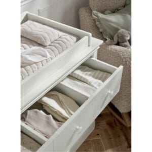 Mamas & papas oxford white dresser changer (1)