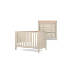 Mamas & Papas Wedmore Convertible 2 pc Room Set - Pebble