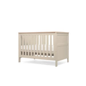 Mamas & papas wedmore convertible mini cot bed pebble (1)