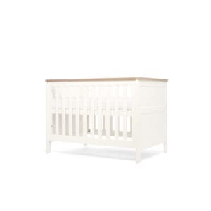 Mamas & Papas Wedmore Convertible Cot Bed - White/Natural