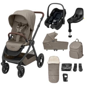 Maxi-Cosi Oxford+ 9-Piece Select Bundle - Twillic Truffle