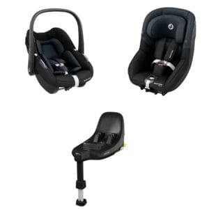 Maxi-Cosi S-Family Bundle - Tonal Black