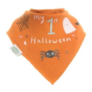 My 1st halloween dribble bib