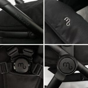 My babiie mb220 2in1 pramette black (10)
