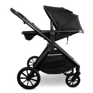 My Babiie MB220 3in1 Travel System with i Size Car Seat Black (6)