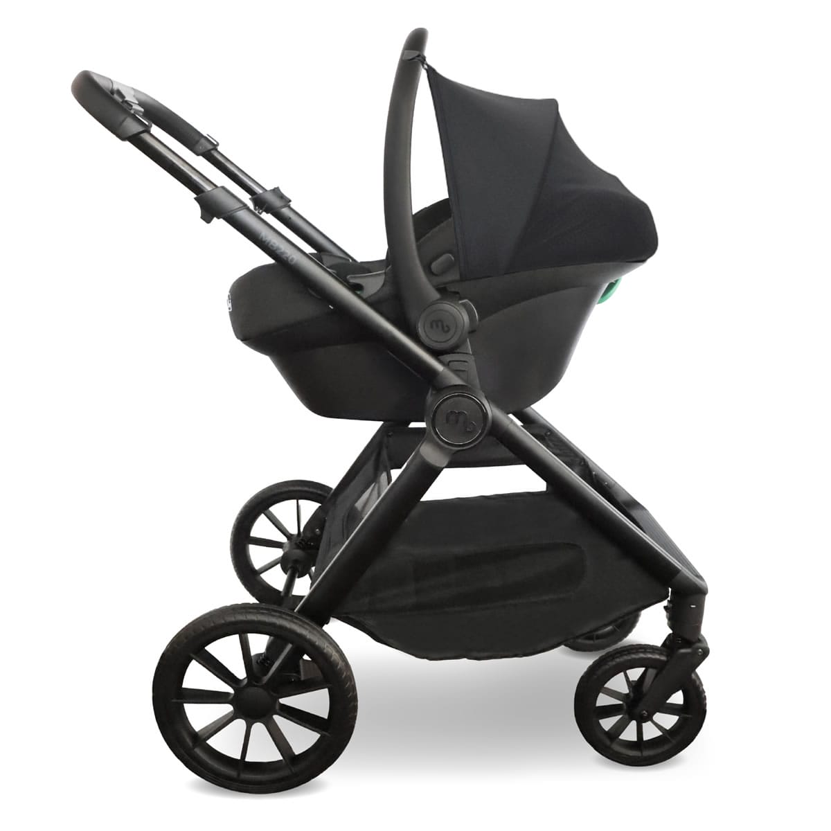 My Babiie MB220 3in1 Travel System with i Size Car Seat Mink (9)