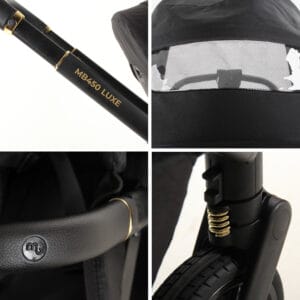 My babiie mb450 luxe 3in1 travel system black (10)