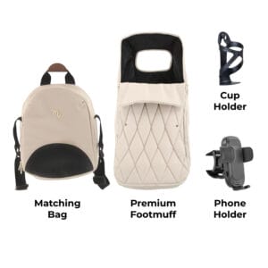 My babiie mb450 luxe 3in1 travel system feather (11)