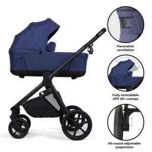My babiie mb450 luxe 3in1 travel system indigo (4)