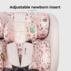 My Babiie MBCS100 2 in 1 Convertible R129 Car Seat Blush Leopard (8)