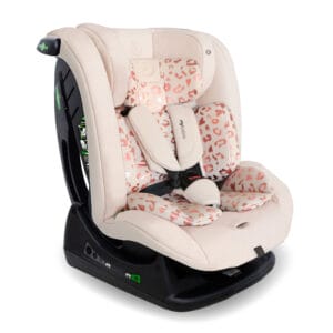 My babiie mbcs100 2 in 1 convertible r129 car seat pink leopard (1)