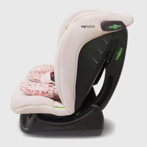 My babiie mbcs100 2 in 1 convertible r129 car seat pink leopard (2)