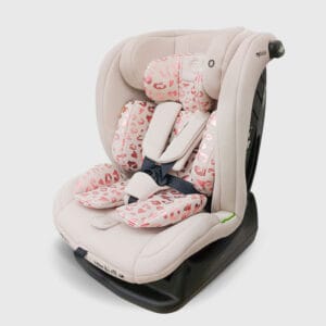 My babiie mbcs100 2 in 1 convertible r129 car seat pink leopard (7)