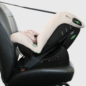 My babiie mbcs100 2 in 1 convertible r129 car seat pink leopard (9)
