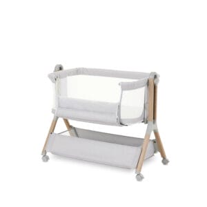 Obaby cloud bedside crib grey (1)