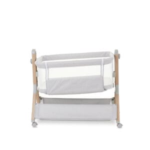 Obaby cloud bedside crib grey (2)