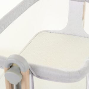 Obaby cloud bedside crib grey (7)