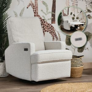 Obaby Madison Electric Recliner Chair - Bouclé