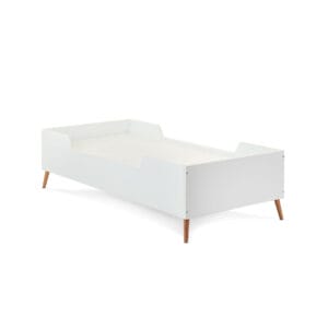 Obaby maya single bed white with natural
