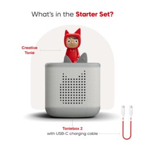Tonies moon grey toniebox 2 starter set with creative tonie rubie (2)