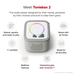 Tonies moon grey toniebox 2 starter set with creative tonie rubie (3)
