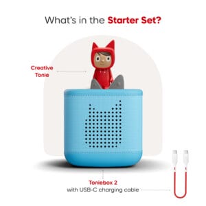 Tonies sky blue toniebox 2 starter set with creative tonie rubie (2)