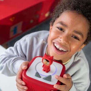 Tonies sunset red toniebox 2 starter set with creative tonie rubie 1